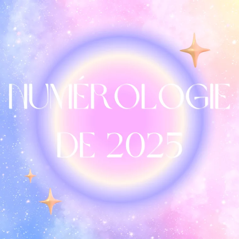 numerologie annee 2025