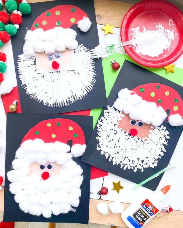 pere noel carte maternelle activite