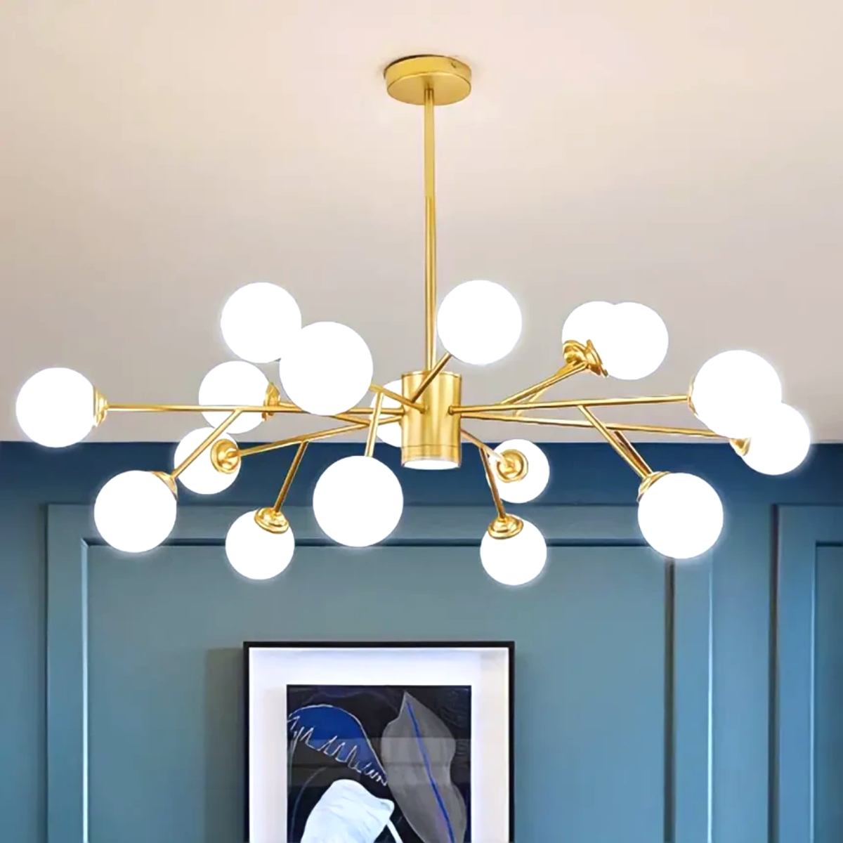 Comment choisir un lustre pour le salon : guide complet et inspirations ...