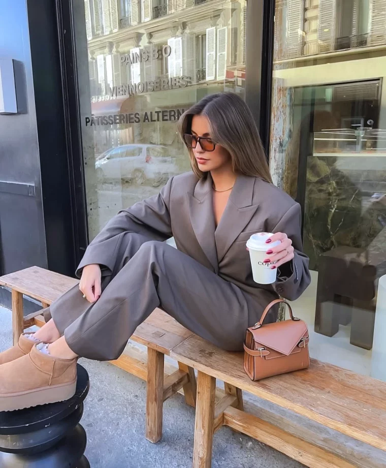 look chic avec des ugss tailleur pantalon
