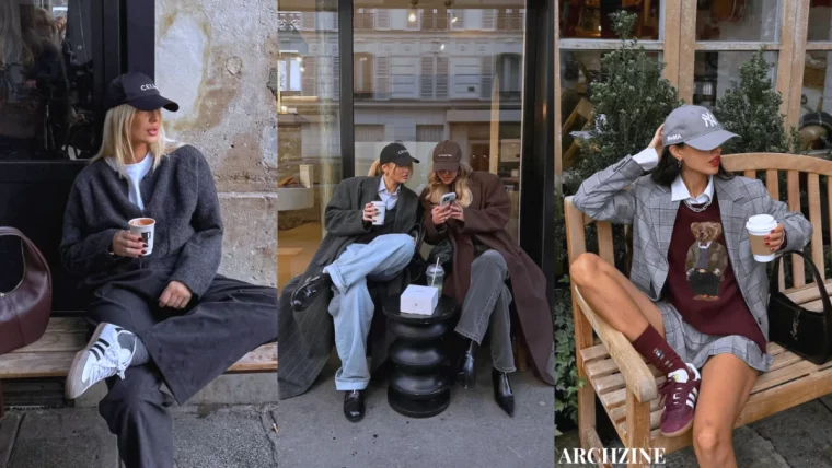 looks d hiver avec une casquette