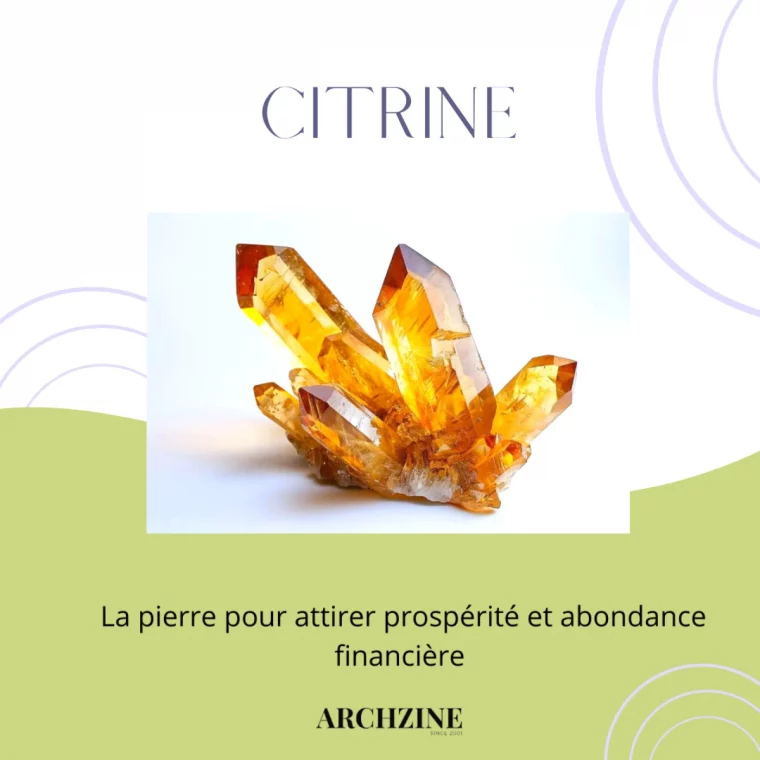 mots magiques pour attirer de l argent pierre citrine