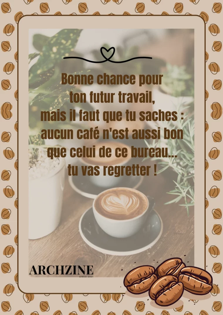 photographie cafe tasse bureau plantes vertes citation humour travail