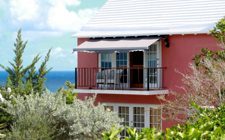 terrasse balcon vue mer meuble e