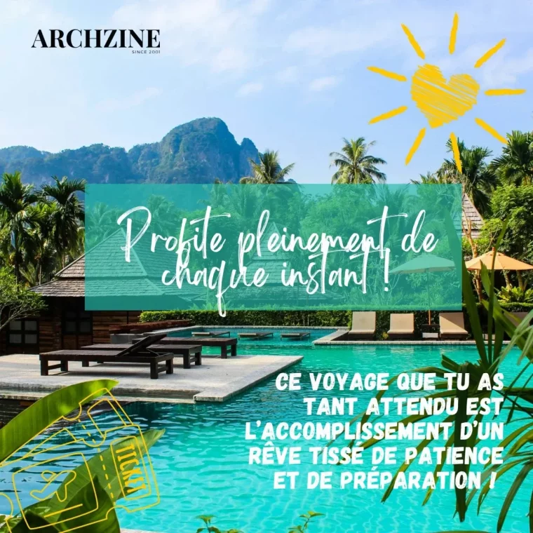 vacances piscine montagne nature citation pour souhaiter un bon voyage