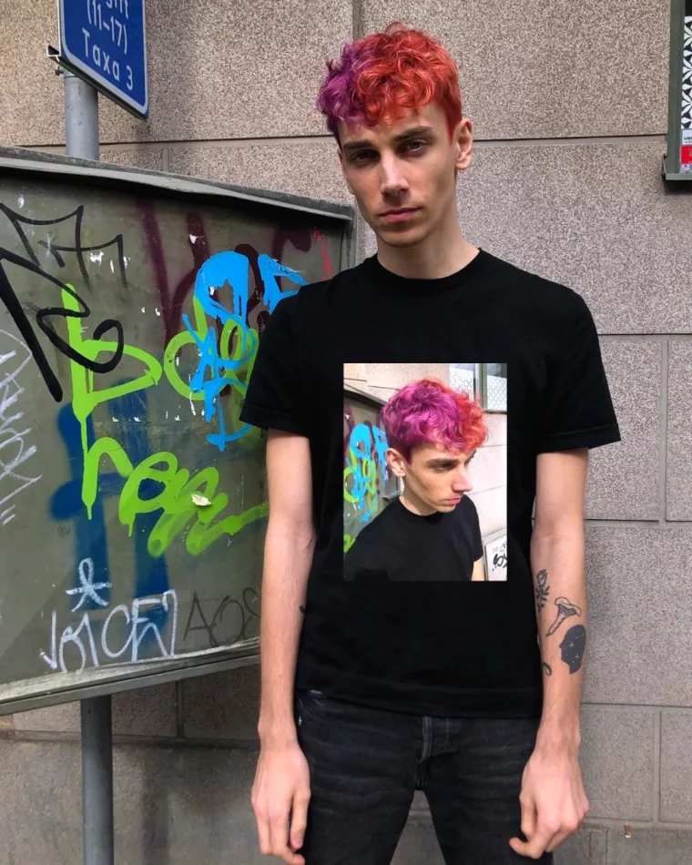 coloration moderne garcon ado swag