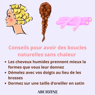 conseils pour réaliser de belles boucles illustration