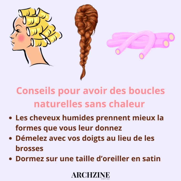conseils pour réaliser de belles boucles illustration