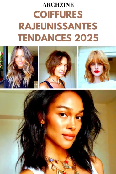 les coupes de cheveux tendances 2025 femme qui veulent avoir l'air jeune