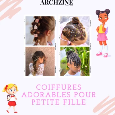 les meilleures coiffures pour petites filles 2025 illustrations