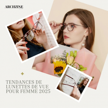 tendance lunette vue femme 2025 montures couleurs