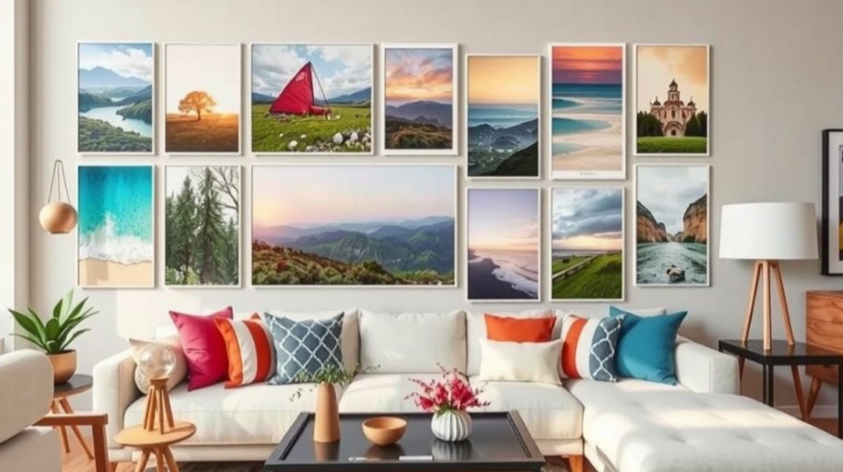 15 Idées créatives pour décorer vos murs avec des posters
