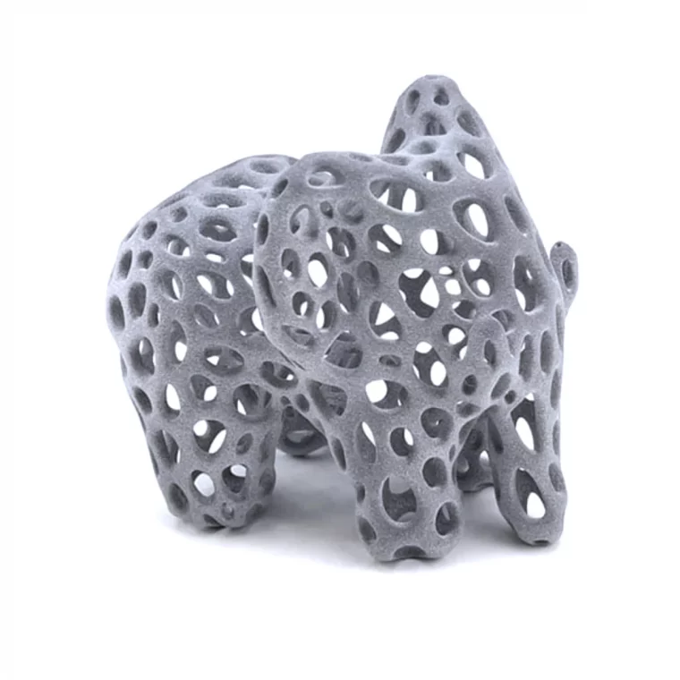 elephant gris objet
