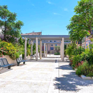 les meilleurs caniveaux a fente projets place arbres verts