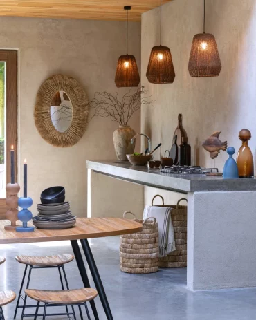 style boheme chic cuisine meubles design