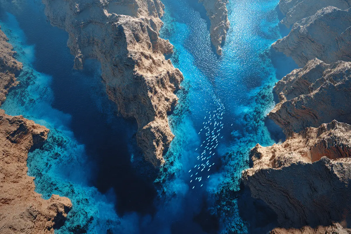 antarctique 332 canyons gyants dycouverts sous la glace 2