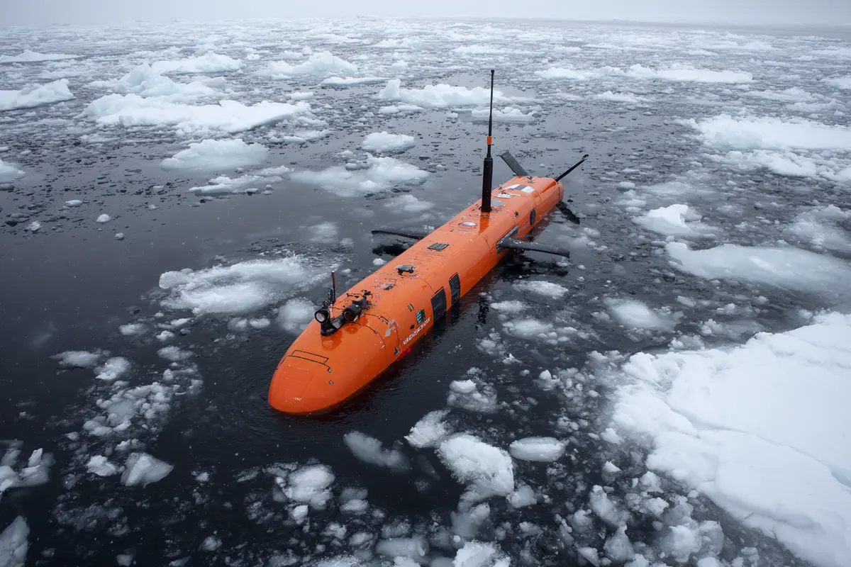antarctique un drone sous marin disparayt sous la glace