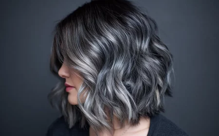 balayage inversy lastuce qui camoufle les cheveux blancs