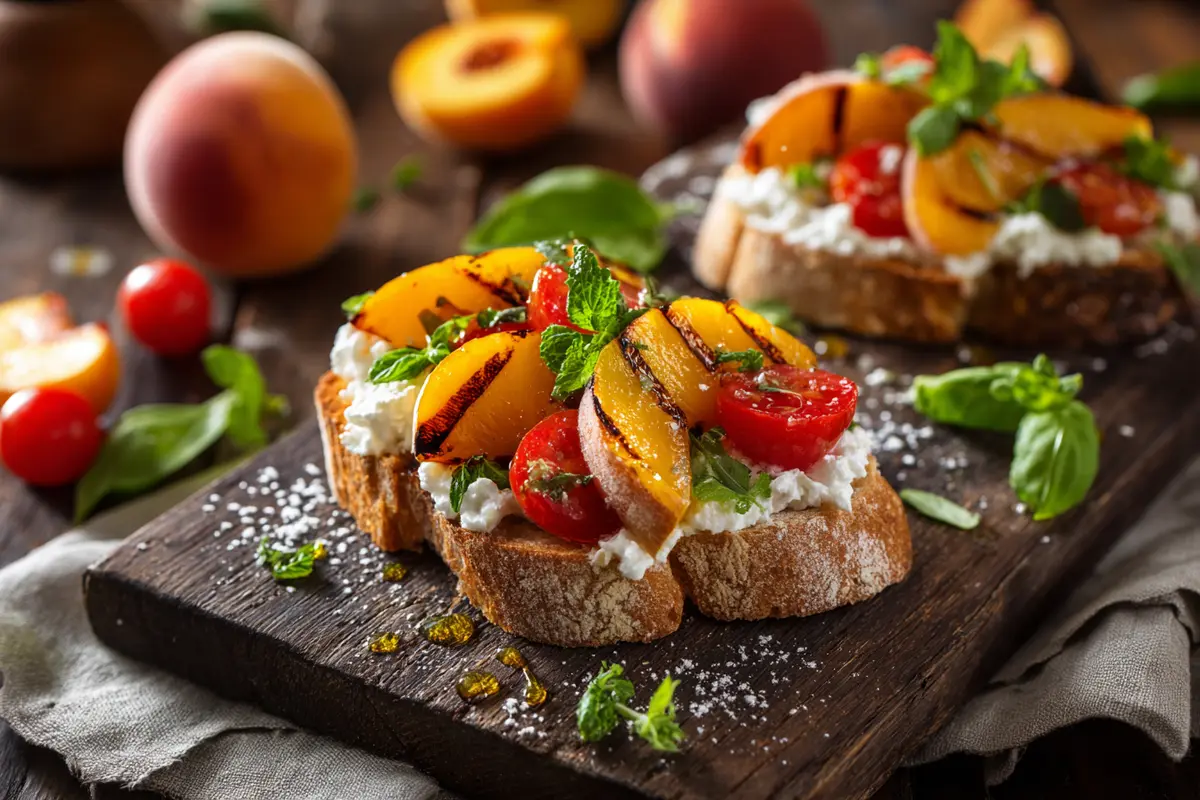 bruschetta pyche grillye de mamie le goyt de lyty