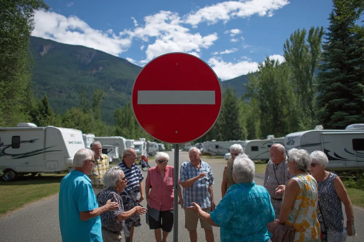 camping cars interdits des retraitys crient au confinement