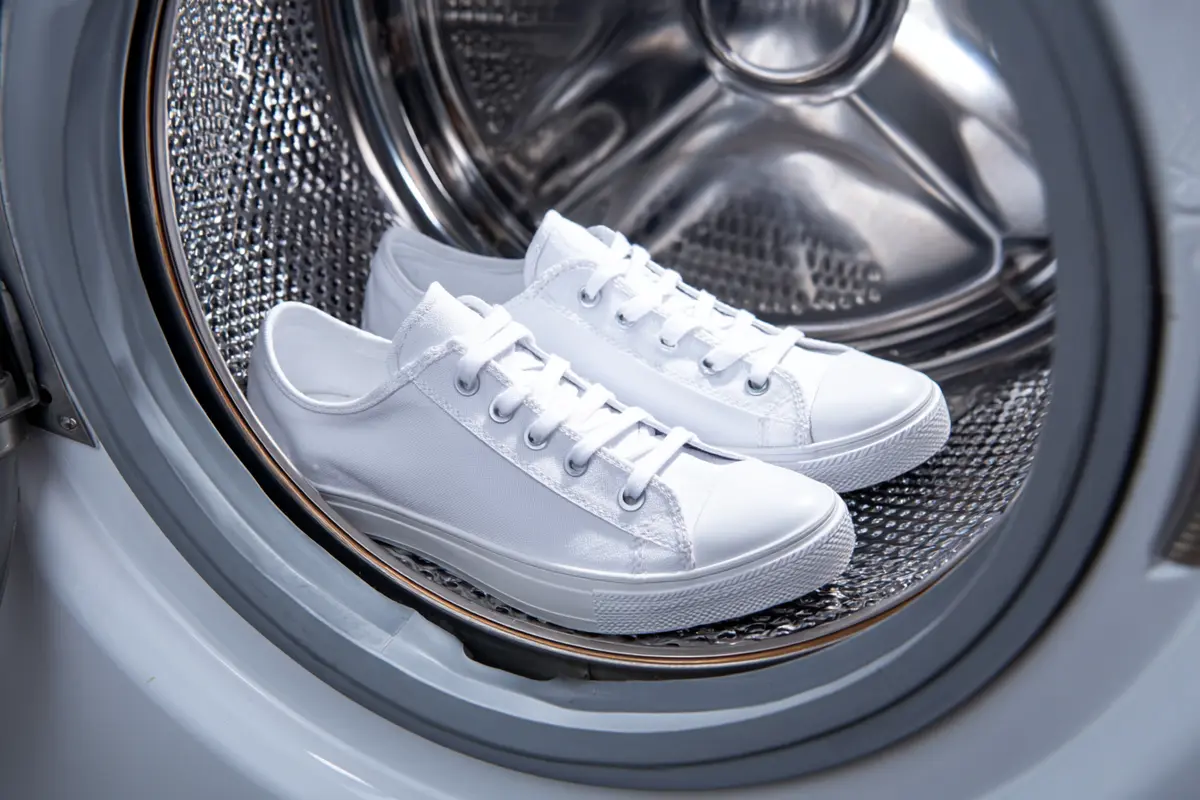 chaussures en machine lastuce pour ne pas les abymer