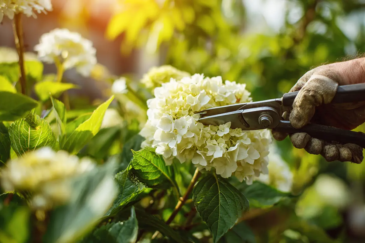 hortensias faut il couper les fleurs fanyes 3