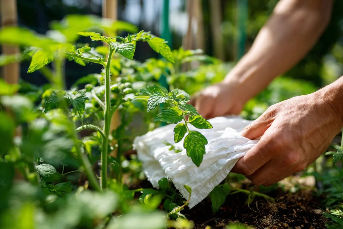 lastuce du t shirt pour pailler les tomates efficace et gratuit 3