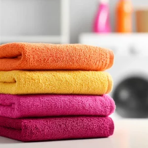 serviettes ryches mettez ceci pour un effet nuage