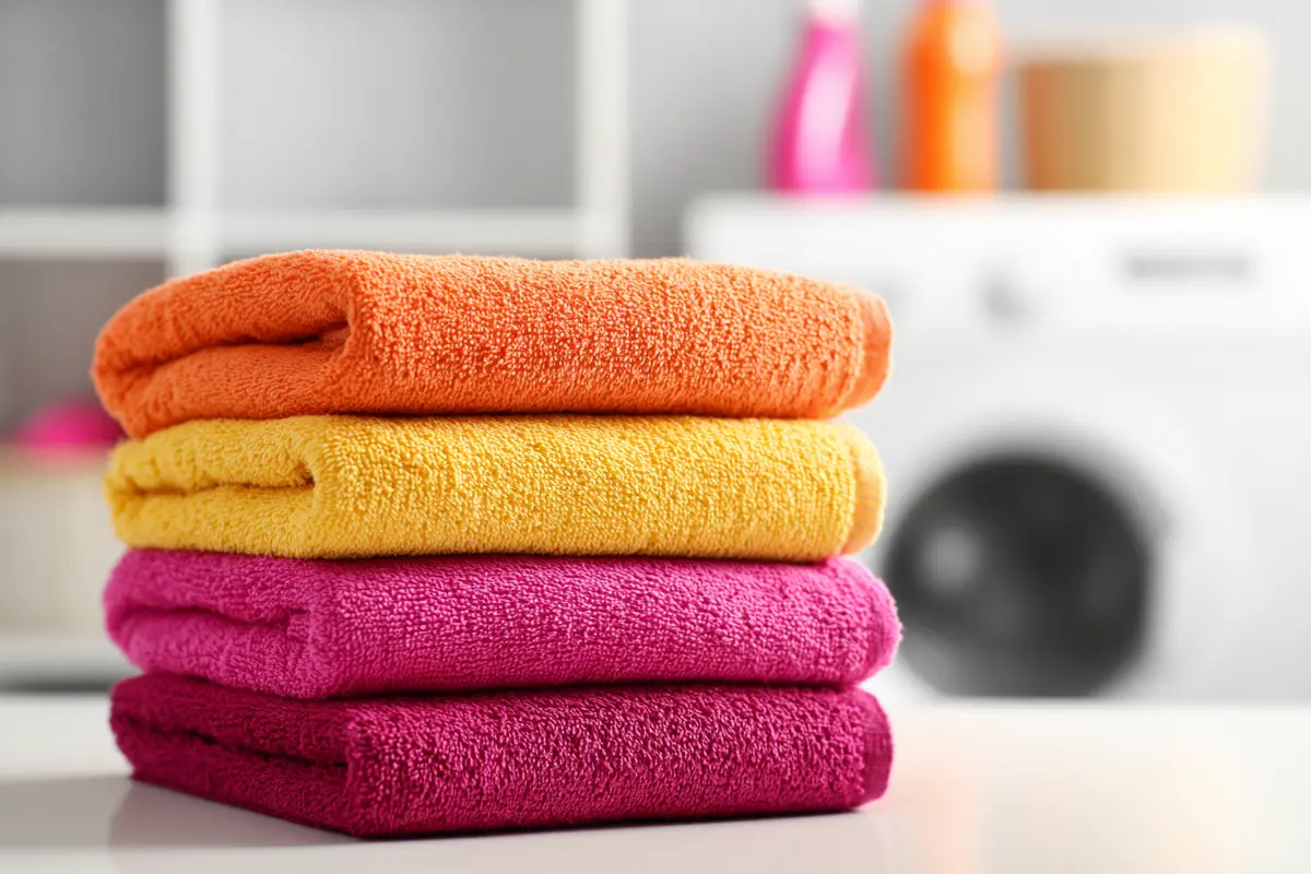serviettes ryches mettez ceci pour un effet nuage