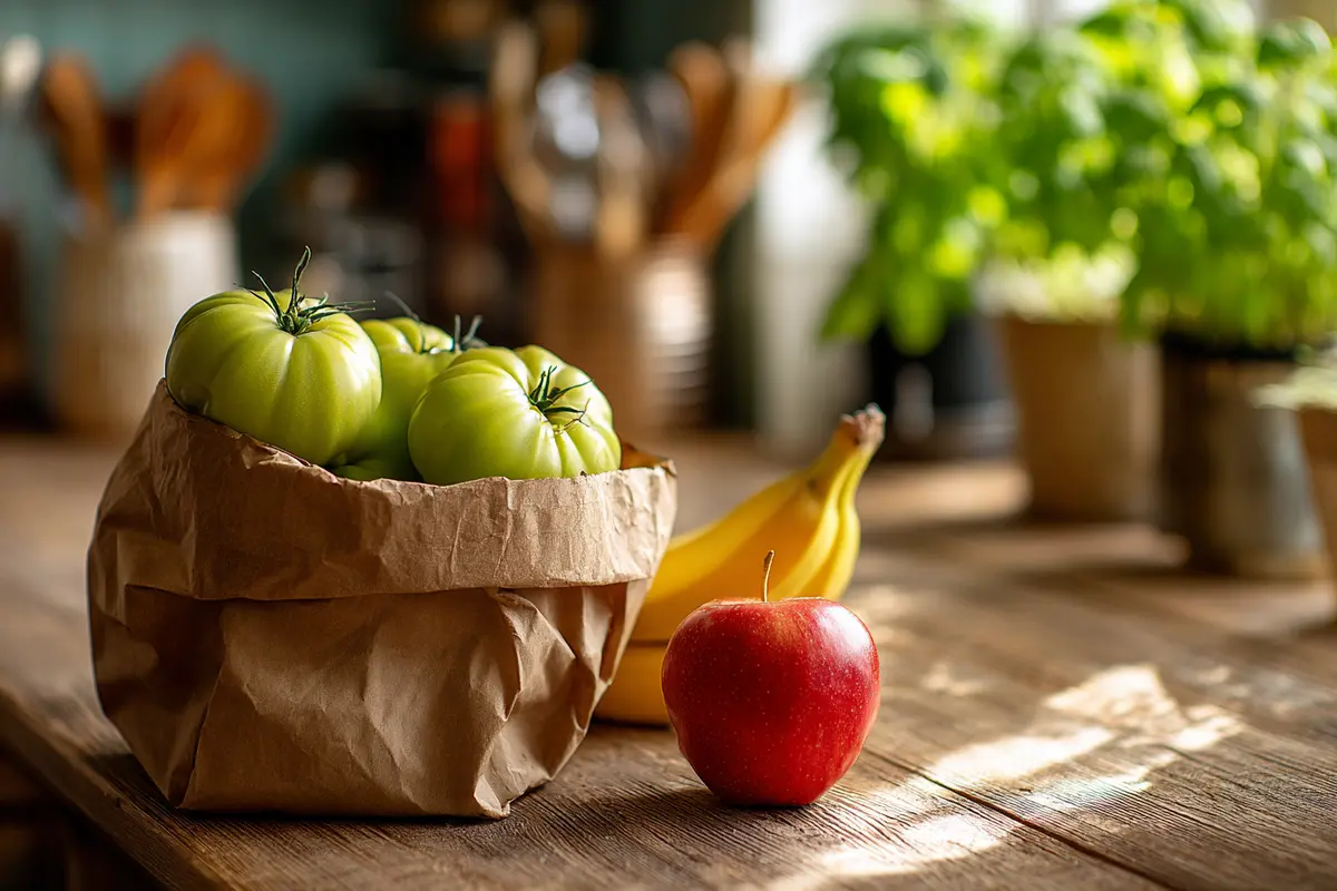 tomates encore vertes lastuce simple pour les faire rougir 2