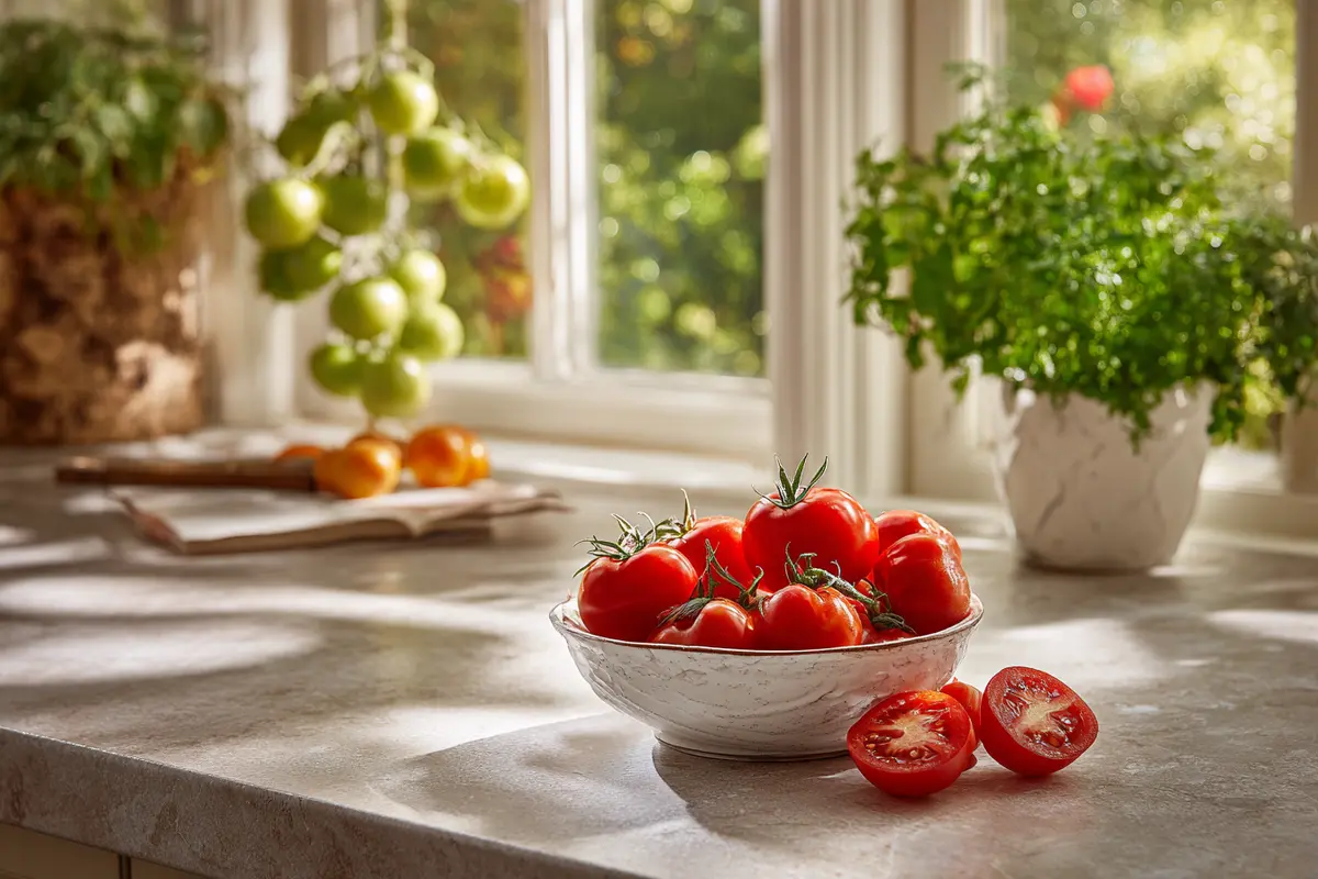 tomates encore vertes lastuce simple pour les faire rougir 3