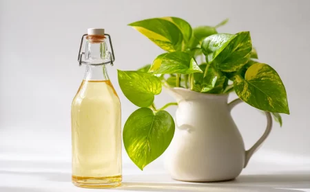 un pothos yclatant lastuce du vinaigre qui change tout
