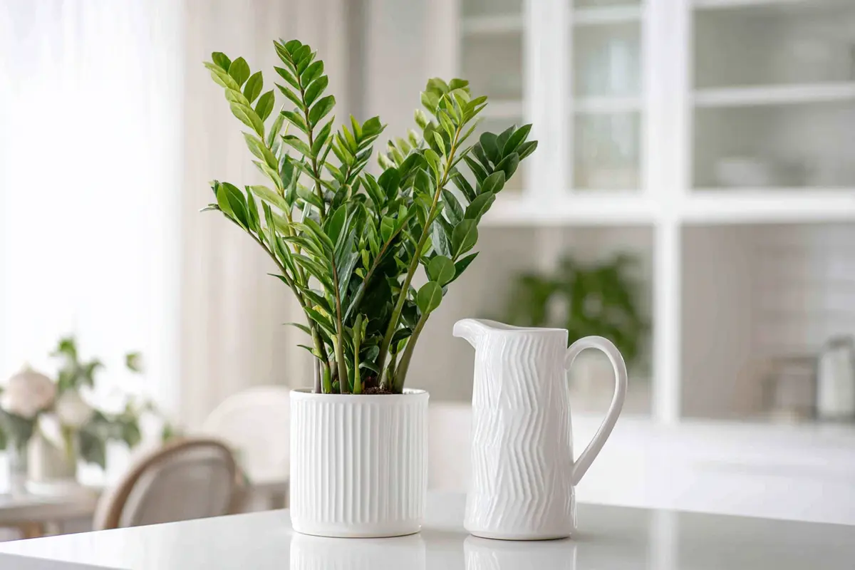 versez ceci dans son pot et votre plante zz va revivre