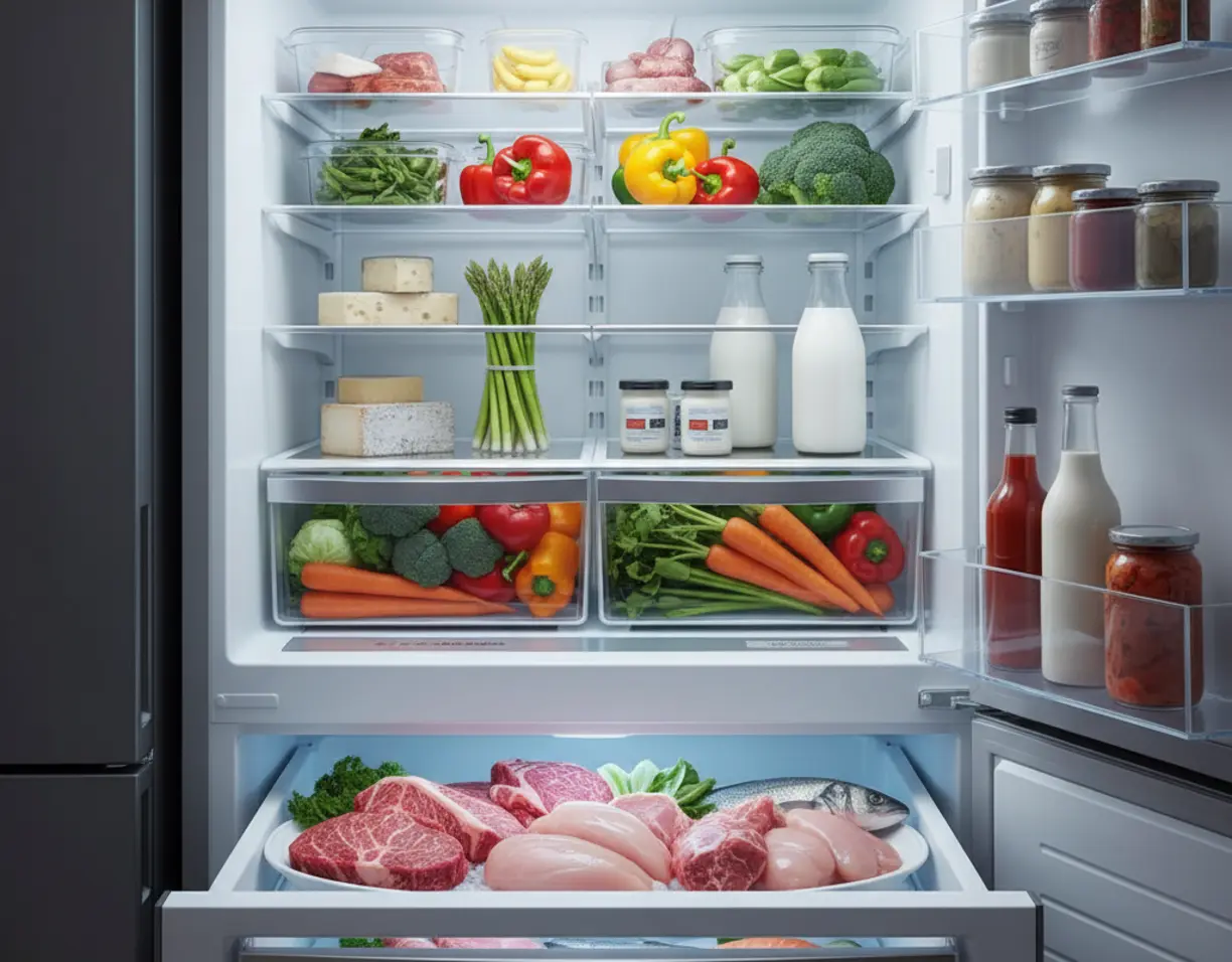 le tiroir du frigo pour les lygumes grosse erreur 3