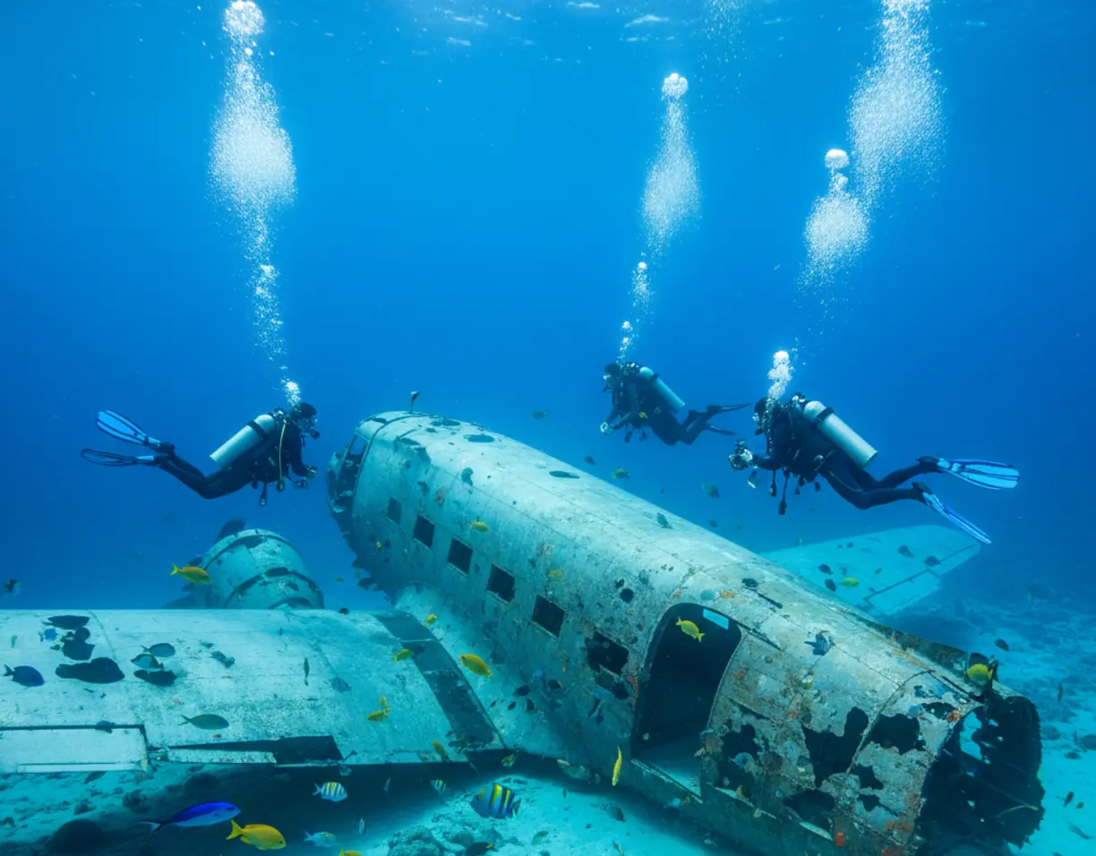 un avion couly un resto flottant le lac secret de leipzig 2