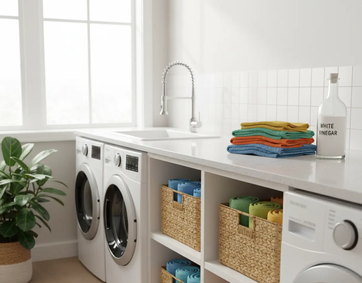 vinaigre dans le lave linge lastuce anti calcaire et odeurs 3