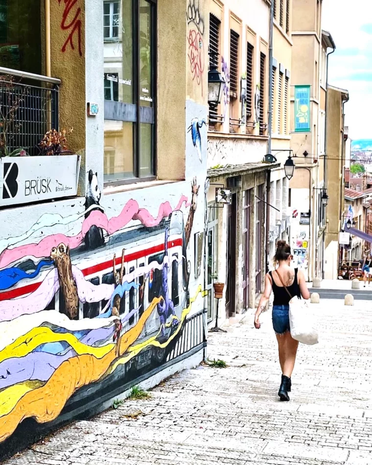 les escalier de croix rousse lyon vie d etudiants