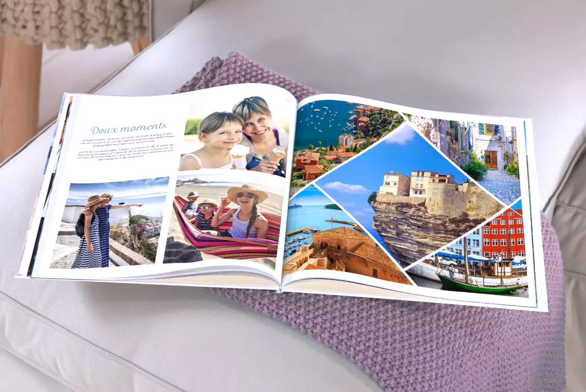 que offrir livre photo de qualite avec des photos de famille