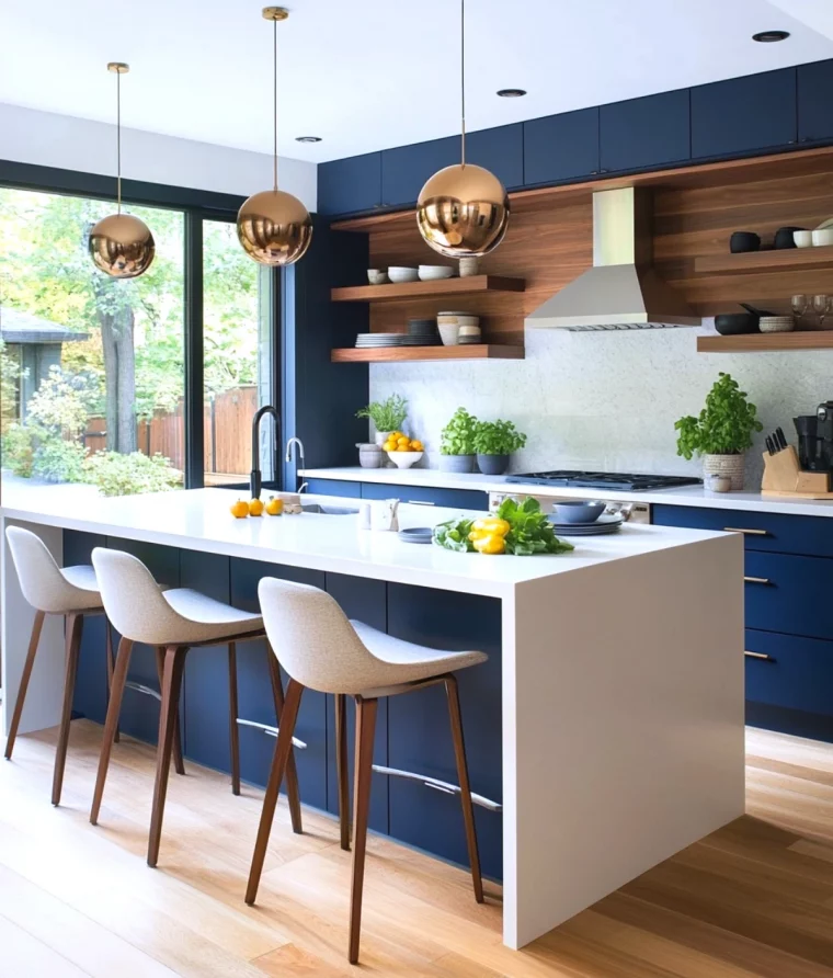 renouvellement cuisine facile idees manomano du bois ilot central